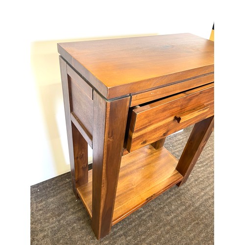 353 - Hall table, approximate measurements: Height  33.5 inches, width 25.5 inches, Depth: 13 inches