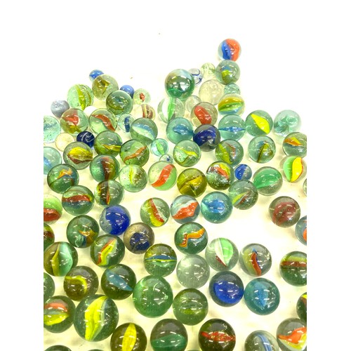 170 - Large selection of vintage marbles