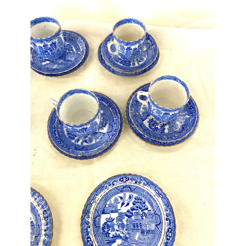 186 - Part antique tea service, circa 1900