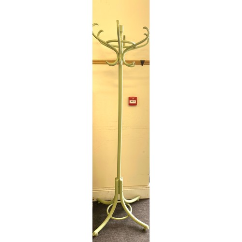 417 - Painted Bentwood coat stand