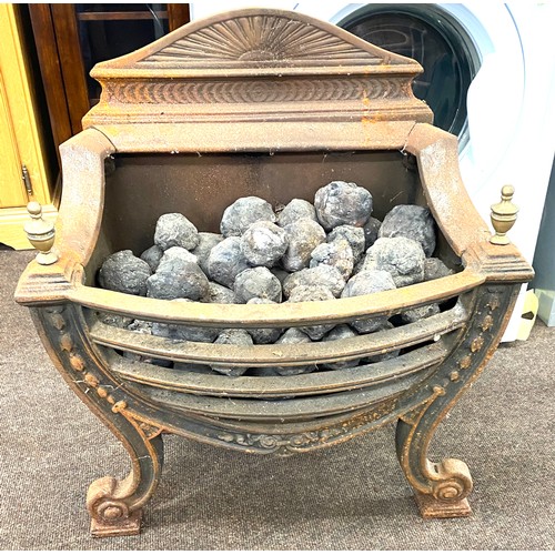 319 - Cast iron gas fire grate