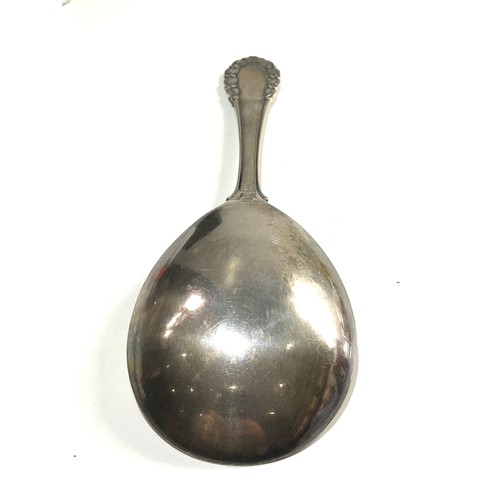 25 - Large georg jensen serving spoon measures approx 23cm long