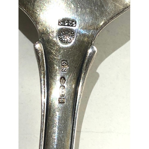25 - Large georg jensen serving spoon measures approx 23cm long