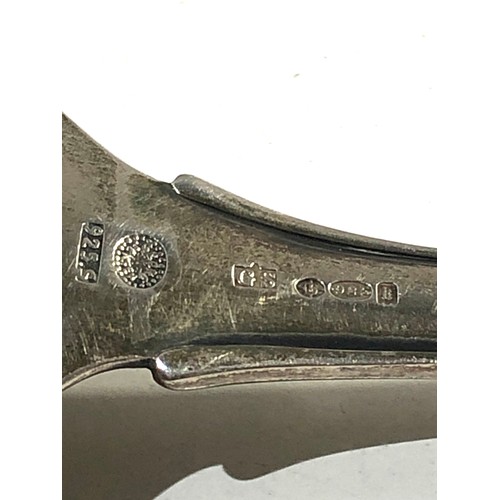 25 - Large georg jensen serving spoon measures approx 23cm long