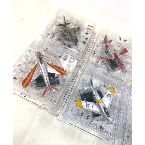 57 - Selection of 6 Boxed Air Craft models includes, RA 43130, North America f-86f, Casa C-101 etc