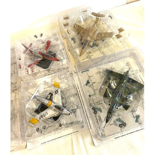 57 - Selection of 6 Boxed Air Craft models includes, RA 43130, North America f-86f, Casa C-101 etc