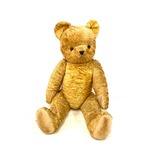78 - Vintage large growler teddy bear, moveable joints, approximate height 24 inches