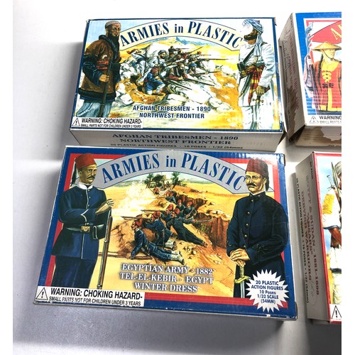 570 - 4 Boxed armies in plastic action figures