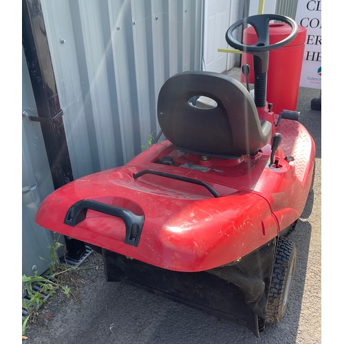 99a - Mount field ride on lawn mower