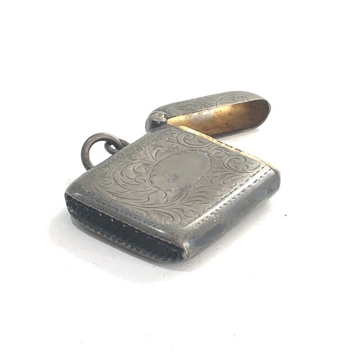 13 - Antique silver vesta case