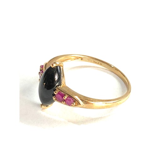 126 - 9ct gold dress ring 2.3g