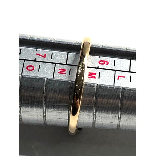 156 - 18ct gold diamond ring 1.7g