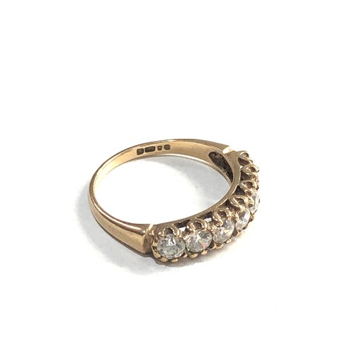 265 - 9ct gold stone set dress ring 1.8g