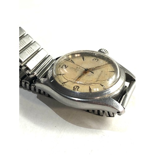 113 - Vintage Rolex Tudor Oyster gents wristwatch s/steel case manual wind in working order crown not scre... 