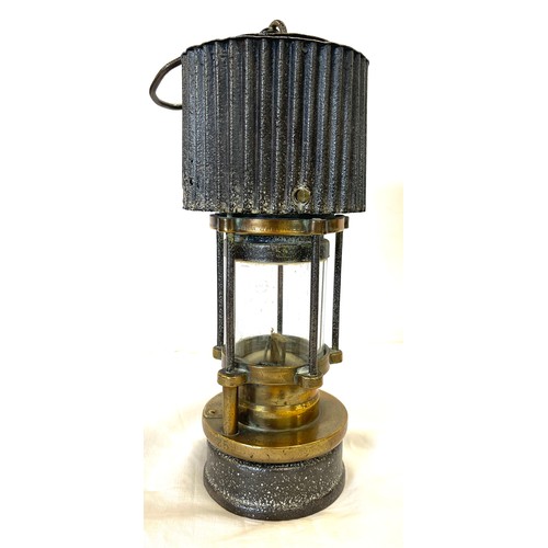 18 - Antique miners lamp Patterson type HCP