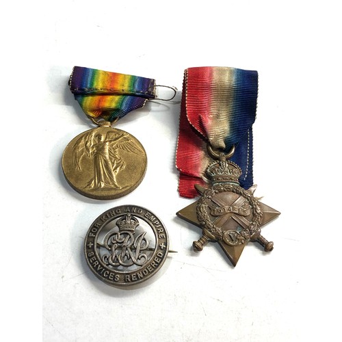 580 - ww1 pair medals & wound badge to 1741 pte c.w.beddows s.staffs regt badge No 328801