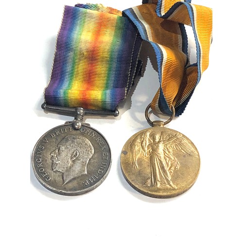 582 - ww1 medal pair to 42630 pte j.j.fogg royal irish rifles