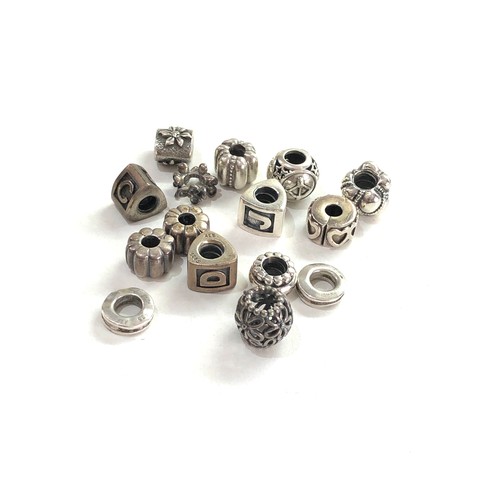 552 - 15 pandora silver charms