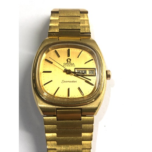 57 - 1970s Omega seamaster automatic t/v dial cal 1022 23 jewel ref 166.0213 good condition working order... 