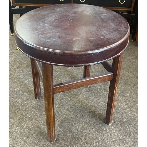 568 - GB Limited retro circular occasional table, approximate height 24 inches , diameter 22 inches