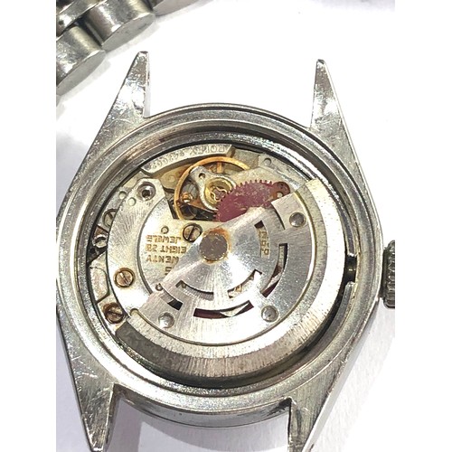 68 - Vintage s/steel ladies Rolex oyster perpetual date  serial No 4036924 circa 1975 wristwatch the dial... 