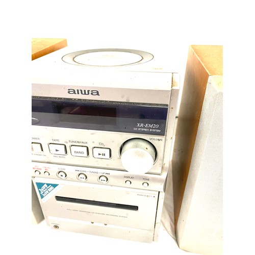 248 - Aiwa XR EM20 mini hifi system, untested