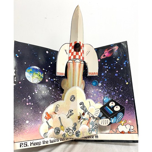 Jan Pienkowski Robot Pop-up Book Vintage 1981, some damage