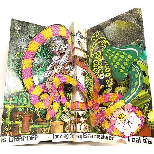 Jan Pienkowski Robot Pop-up Book Vintage 1981, some damage to spine