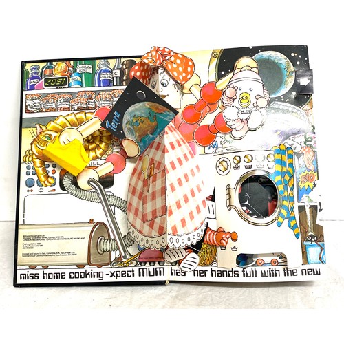 Jan Pienkowski Robot Pop-up Book Vintage 1981, some damage
