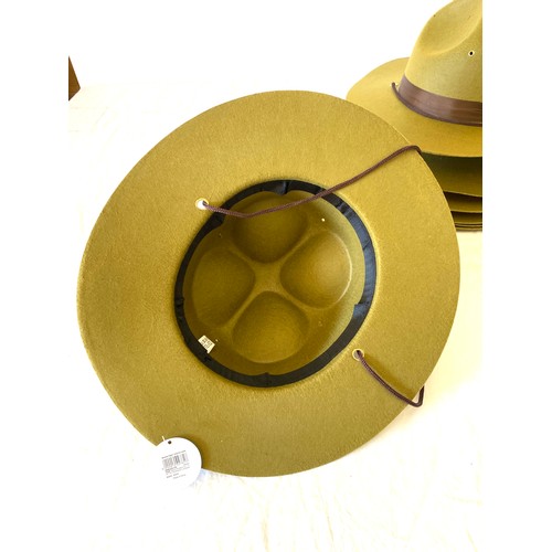 260 - Selection of 10 brand new in box scout hats made by tiger