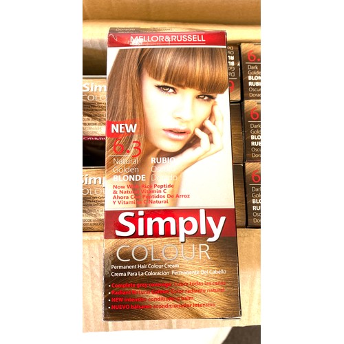 274 - 12 Mellor and russell simply bright dark golden blonde hair dye