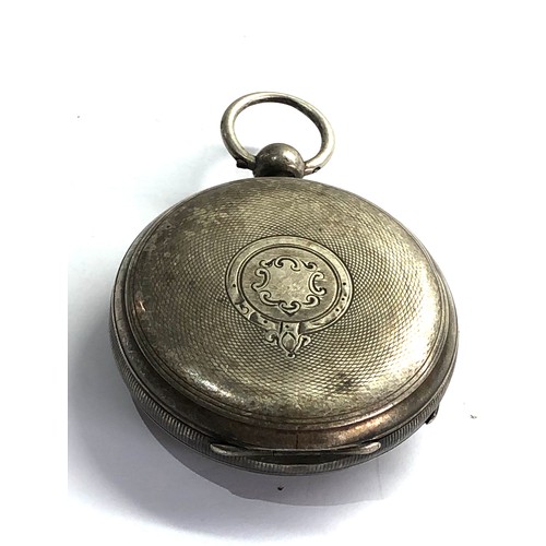 518 - Antique fusee pocket watch j.w.benson London working order but no warranty given