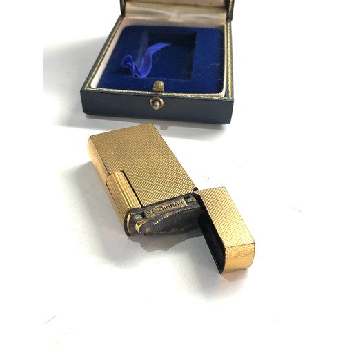 589 - Vintage Dunhill 70 cigarette lighter boxed