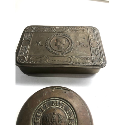 531 - ww1 mary tin & imperial german tin