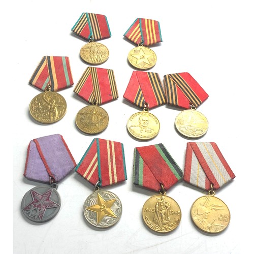 534 - 10 russian military medals