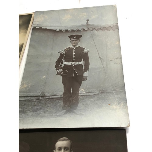 580 - 4 ww1 real photo postcards