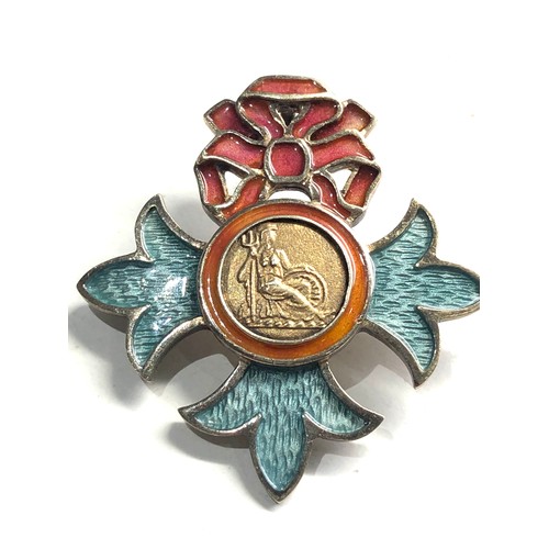 Silver & enamel The British Empire Brooch, Gilbey Jubilee Collection ...