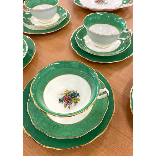 229 - Vintage part tea set, by Crest and Sons