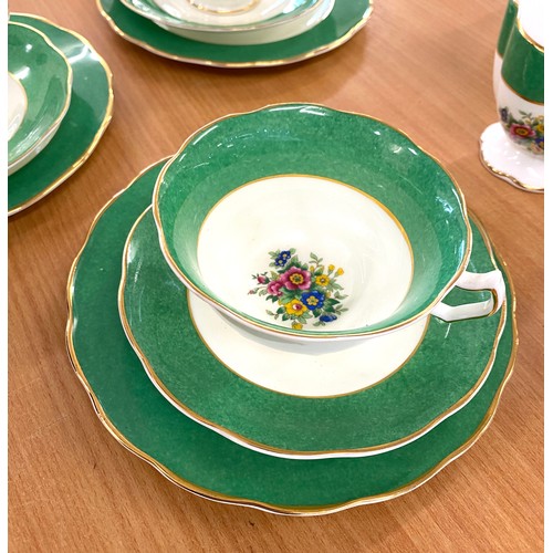 229 - Vintage part tea set, by Crest and Sons