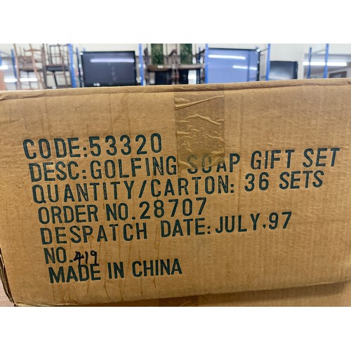 277 - Box of 36 Golf ball gift sets