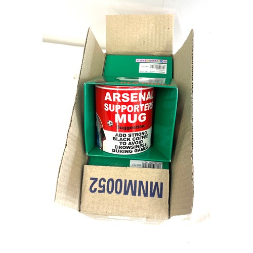 256 - Box of 36 Brand new boxed Arsenal mugs