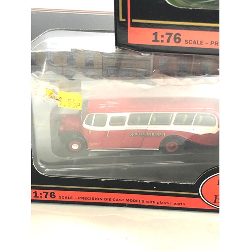 47 - 3 Exclusive first editions buses original boxed