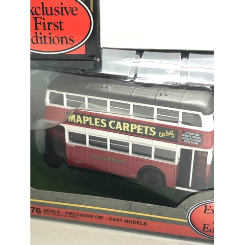 47 - 3 Exclusive first editions buses original boxed