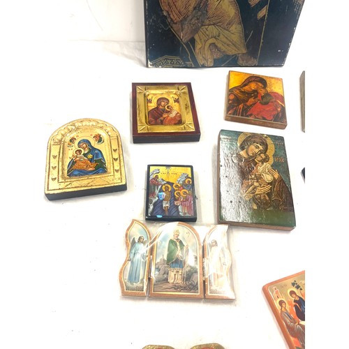 50 - Large selection of assorted religious icons