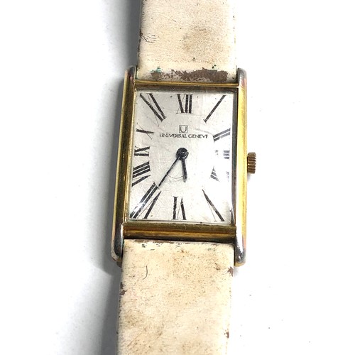 511 - Universal geneve gents vintage wristwatch non working