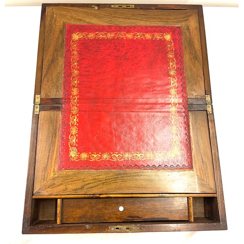 13 - Antique inlaid writing slope