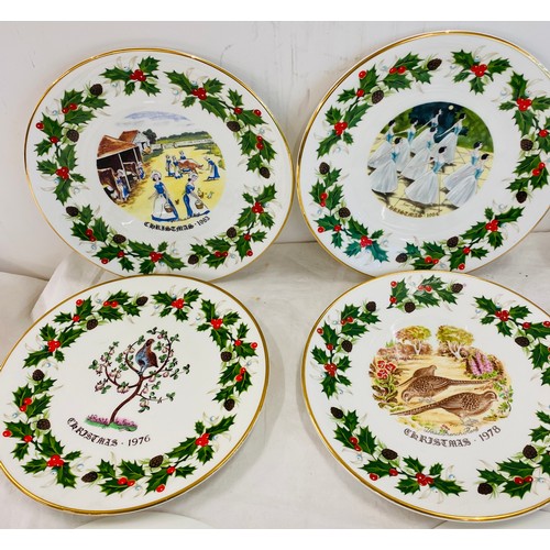 33 - Royal Grafton 12 days of christmas collectors plates