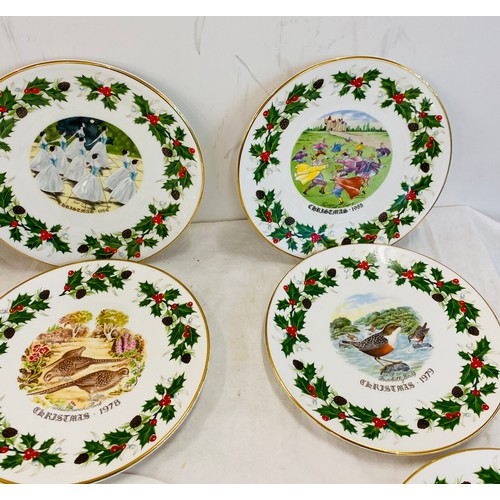 33 - Royal Grafton 12 days of christmas collectors plates