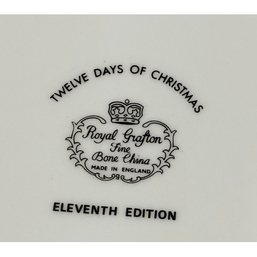 33 - Royal Grafton 12 days of christmas collectors plates