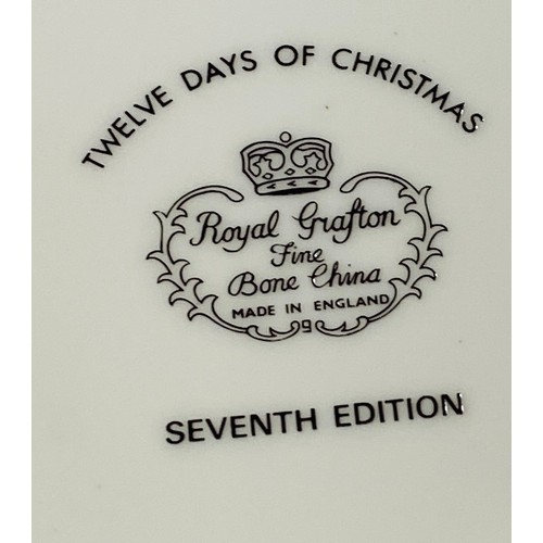 33 - Royal Grafton 12 days of christmas collectors plates